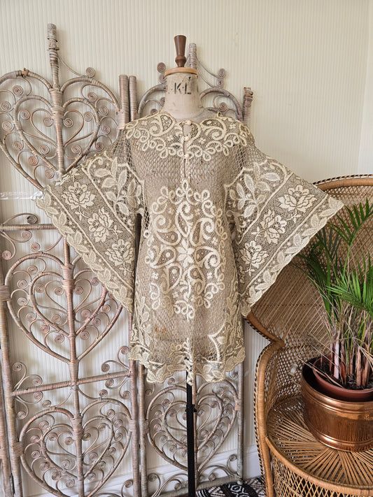Vintage lace dress